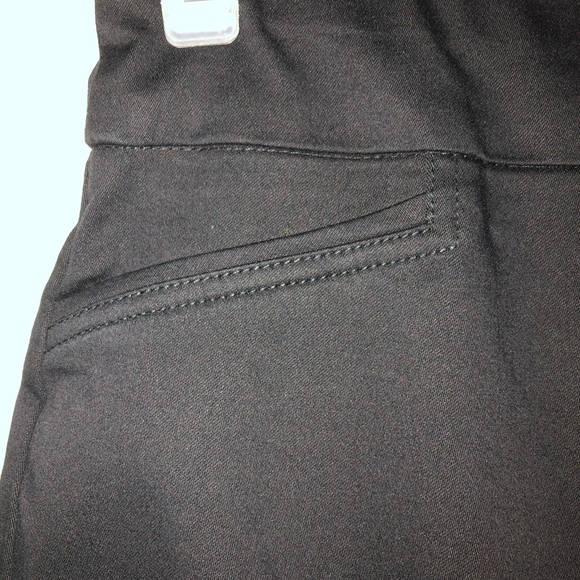 CROFT & BARROW Bermuda Shorts Size 4 Regular Black Pull On Womens New - Picture 3 of 12